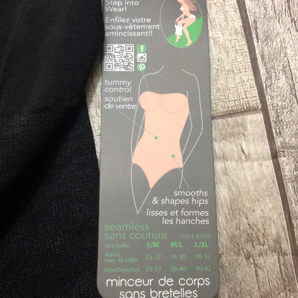 Body Beautiful Shape Me! Strapless Body Suit Shaper - Picture 4 of 8